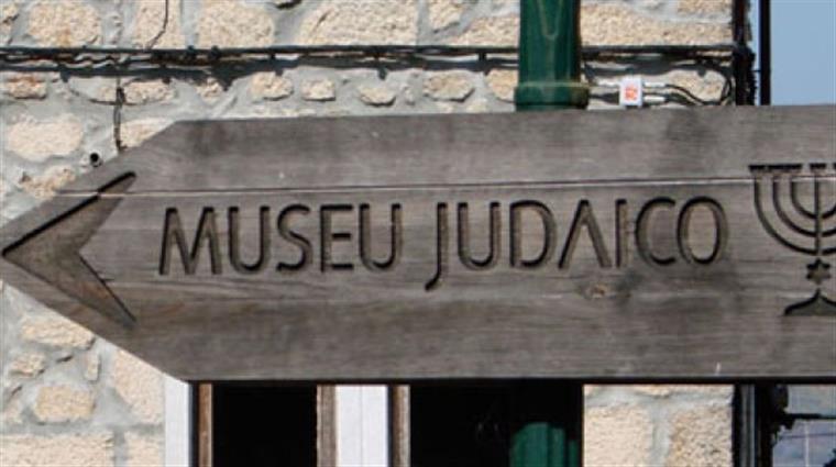Museu Judaico sign in Belmonte